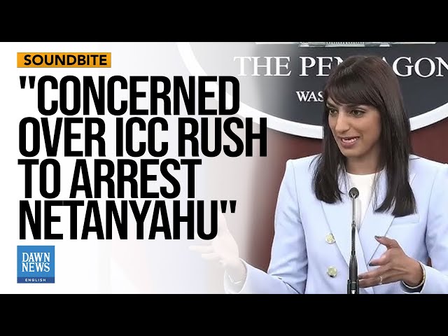 Journalist Confronts Pentagon Over ICC Decision and US Support for Netanyahu | Dawn News English