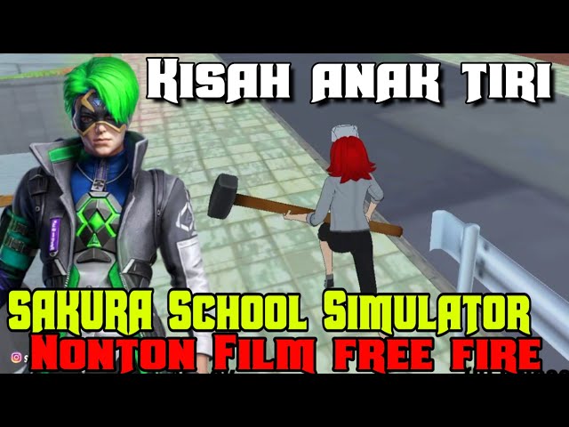 SEDIH! FILM PENDEK FREE FIRE!! KISAH ANAK TIRI YANG TERSIKSA!!SAKURA School Simulator