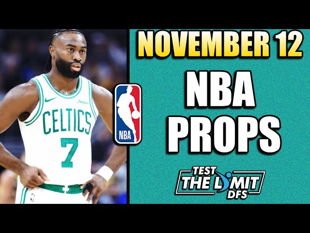 TOP 5 BEST NBA PLAYER PROP PICKS FOR PRIZEPICKS | TUESDAY 11/12/2024