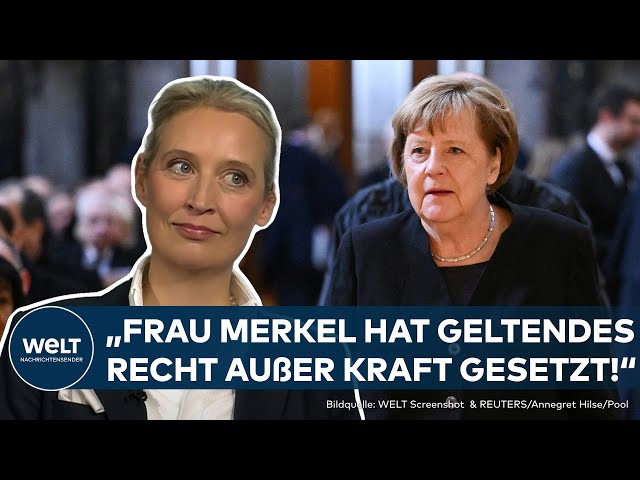 TV DUEL: Hundreds of thousands of foreigners out? Weidel wants drastic remigration in Germany!