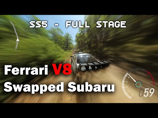 Ferrari Swapped Subaru at the 2023 Oregon Trail Rally - SS5 Full Stage