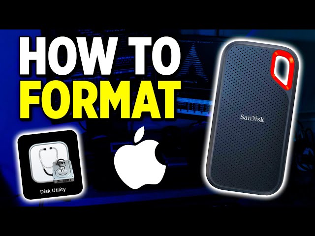 How to format an SSD or NVME for Mac - which format you should use 2024