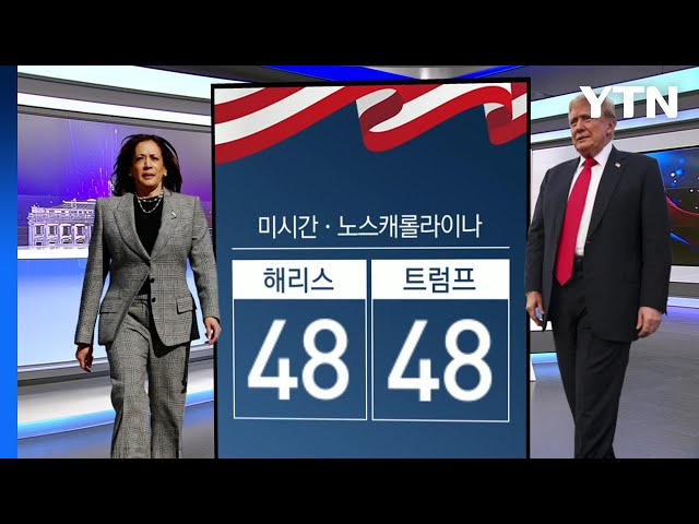 한 눈으로 보는 미 대선 판세...7개 경합주 표심이 승부 가른다 / YTN