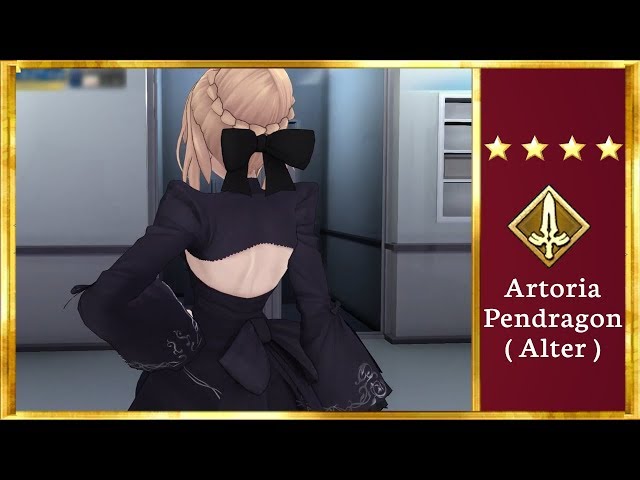 [FGO Arcade] Artoria Pendragon Alter Summon + My Room + Gameplay (ENG/VIE) アルトリア・ペンドラゴン〔オルタ〕