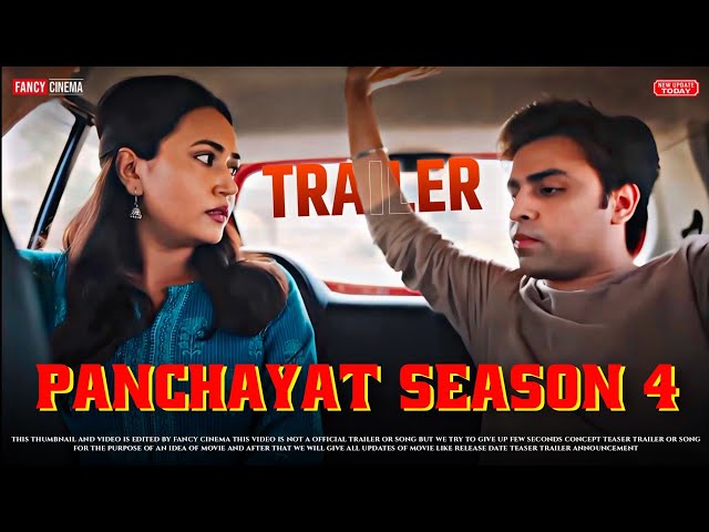 PANCHAYAT Season 4 trailer : Update | Jitendra Kumar, Chandan Roy, Panchayat season 4 release date