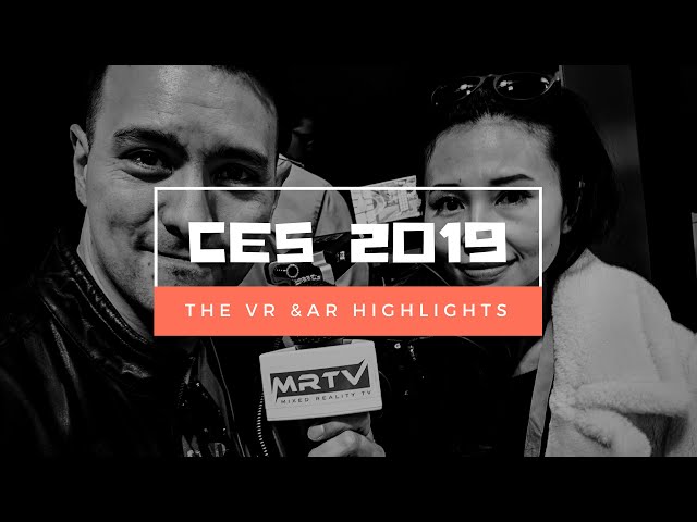 My VR & AR Highlights Of CES 2019 - In VR180 3D (Vuze XR Footage) - Best Of CES 2019 VR AR