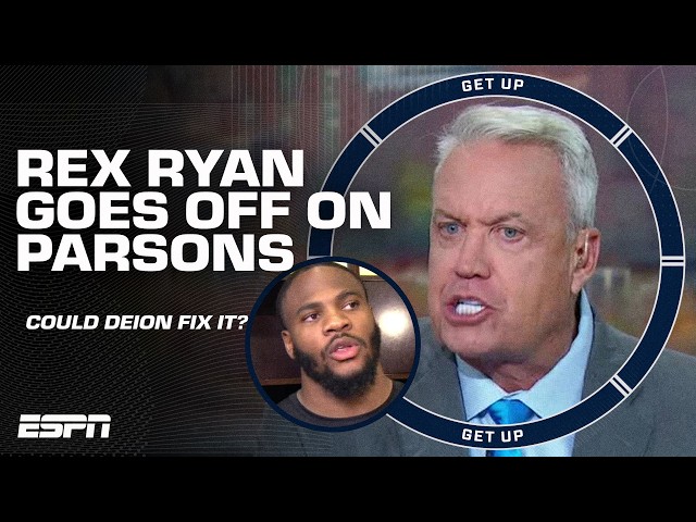 Rex Ryan calls for DEION SANDERS to coach the Dallas Cowboys 🗣️ 'He would DEMAND RESPECT!' | Get Up