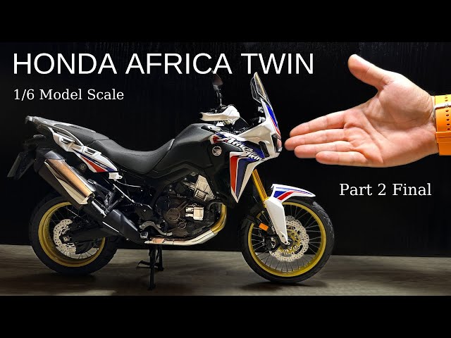 Building the Ultimate Honda Africa Twin CRF1000L Ricky Brabec 1/6 Tamiya Kit!