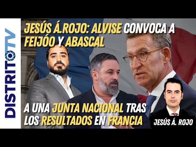 Jesús Á.Rojo🔴 ALVISE PÉREZ LLAMA A PP Y VOX A FORMAR UN FRENTE NACIONAL PARA ACABAR CON SÁNCHEZ🔴