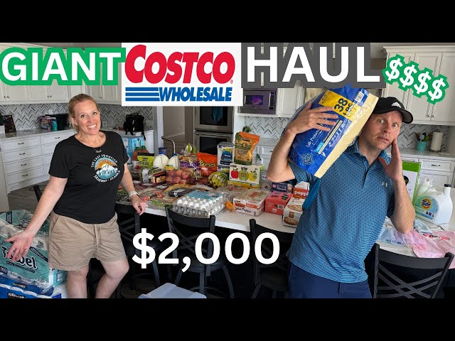 HUGE Costco Shopping & Haul