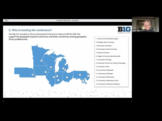 Introduction: BTAA GIS Conference 2023