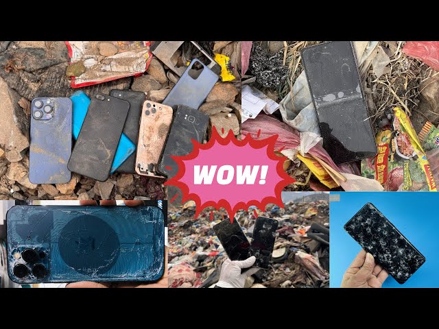 Top 8 Viral Abnormal  Phone Found Trash! - Destroyed Phones Found From Garbage