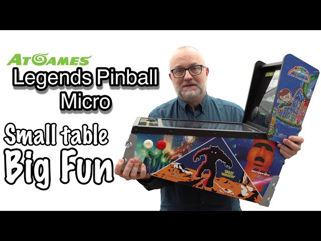 AtGames Pinball Micro : Small table - Big fun