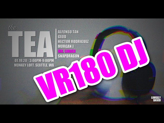 VR180 - Mr. Linden Live at Monkey Loft - Sunday Tea Dance for Loosely Based