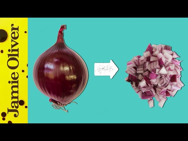 How To Chop An Onion | 1 Minute Tips | Food Busker