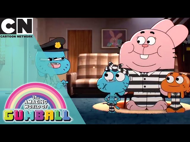 The Amazing World of Gumball  | Going to Jail | Cartoon Network UK 🇬🇧