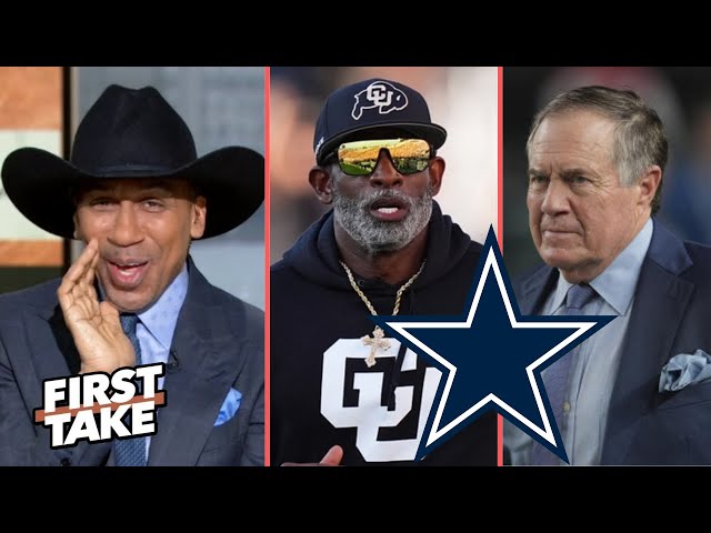 FIRST TAKE | Better coaching fit for Dallas Cowboys: Deion Sanders or Bill Belichick? - Stephen A.