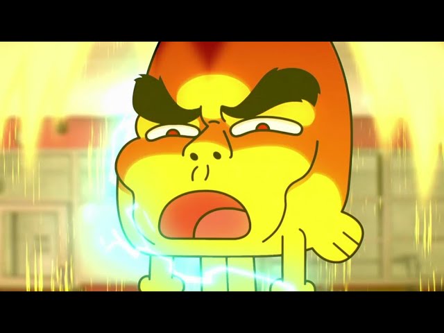 The Amazing World of Gumball - Darwin Became Super Saiyan!!!