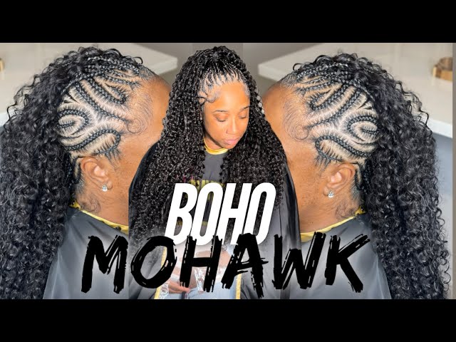 Super Full and Versatile Boho Mohawk 😍 Can You believe it’s NOT tribals ‼️ | ft. YWIGS Water Wave