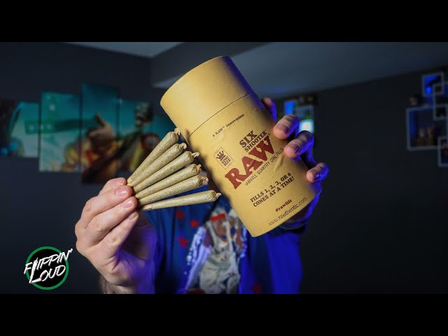 ROLLING 6 CONES AT ONCE!!! | RAW SIX SHOOTER