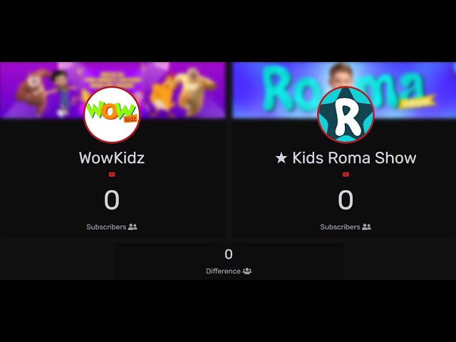 @WowKidz #vs @Kids Roma Show|| @Subcount @Shorts #Live