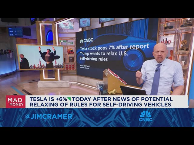 Jim Cramer on what he thinks is a 'bad reason' to own Tesla