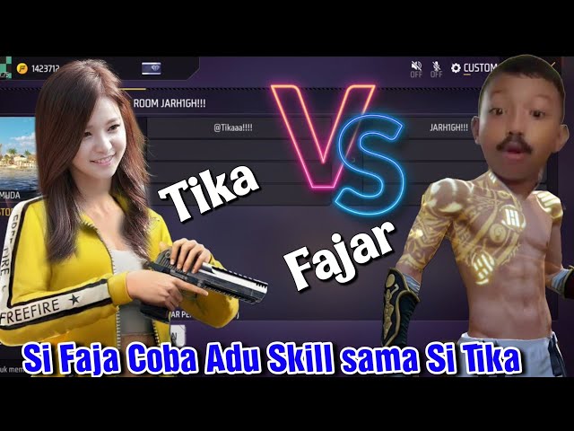 Si Faja Coba Adu Skill sama Si Tika || Sg Ungu 🆚 Sg Terompet