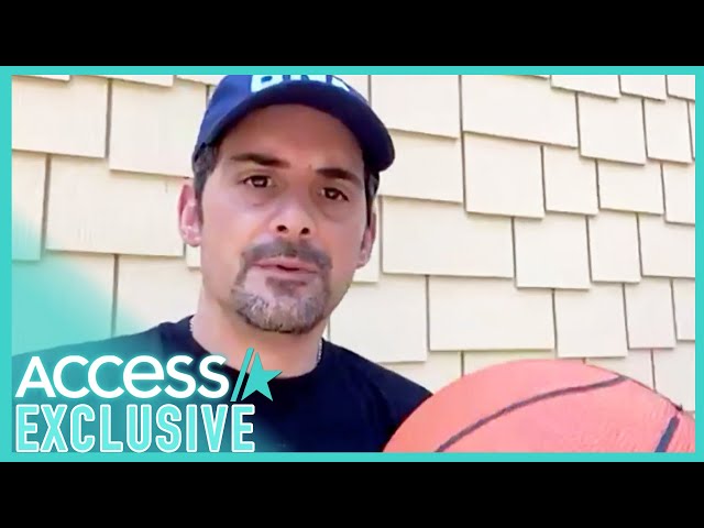 Brad Paisley Teaches Kit Hoover TikTok 'Beersketball' Challenge