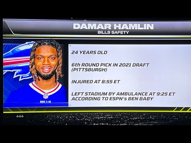 Damar Hamlin UPDATE ( Monday Night Football Suspended) #prayer #mnf #scary