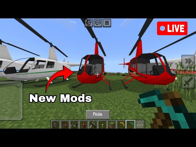 I Try Minecraft New Mods in Live || Minecraft Live Gameplay || Minecraft New mod