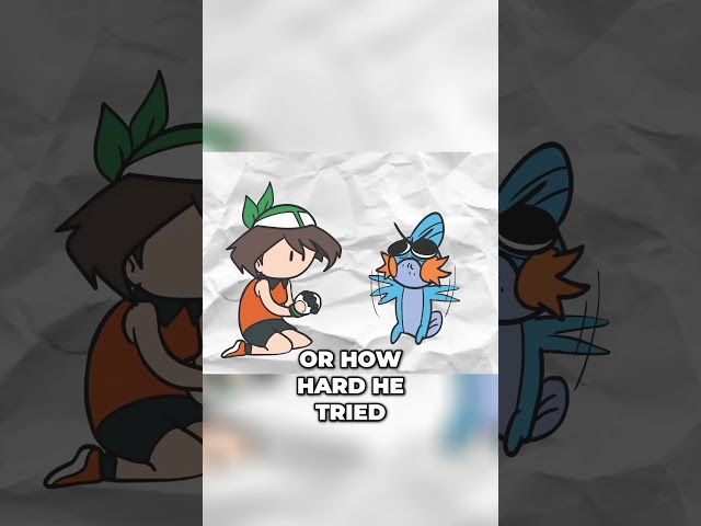 Mudkip can't fly #alpharad #pokemon #shorts