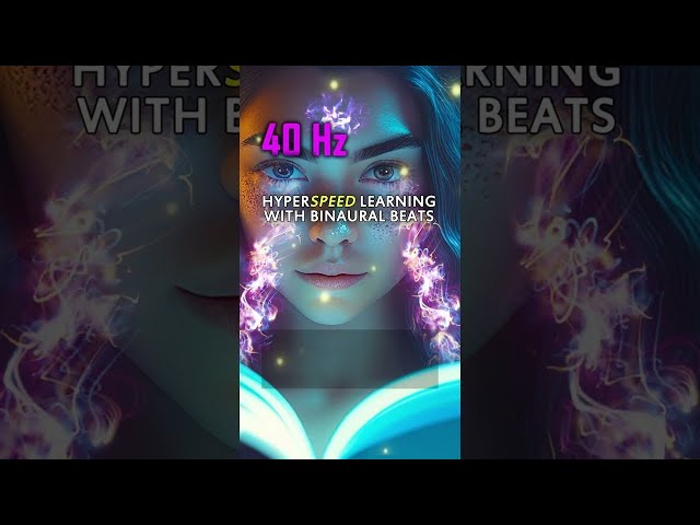 HYPER SPEED Learning - 40 Hz GAMMA Binaural Beats For FOCUS, Concentration and Retention