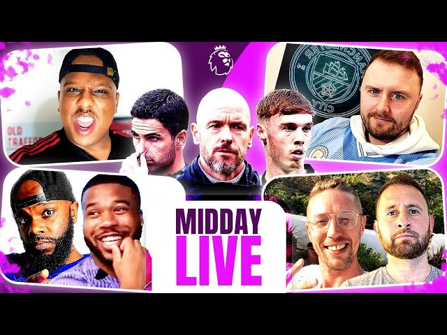 Lee Gunner Epic Rant! 🤬 | Arsenal Bottled It Already? | Ten Hag Needs Sacking! | Midday Live