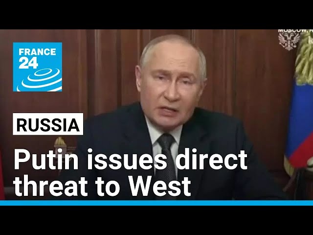 Putin issues direct threat to West, says Russia used new missiles in Ukraine • FRANCE 24 English