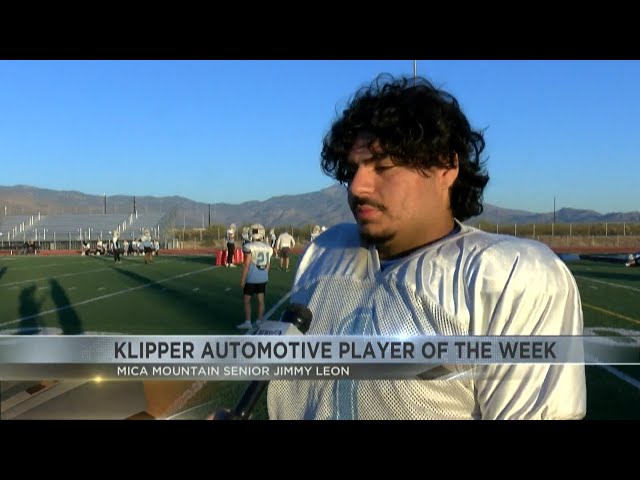 Klipper Automotive Player of the Week: Jimmy Leon