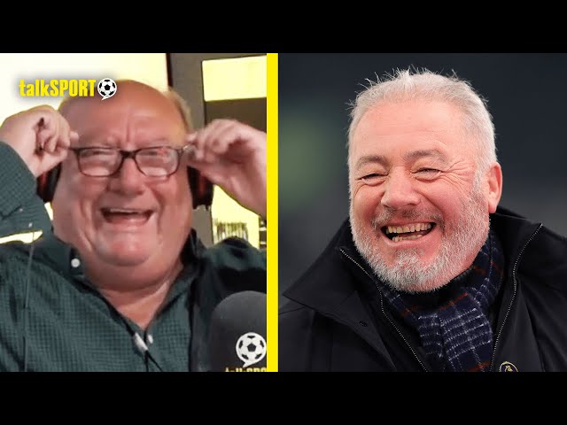 Ally McCoist Plays FUNNY PRANK On Alan Brazil As Rangers Legend PRETENDS To Be Angry Celtic Fan 🤣