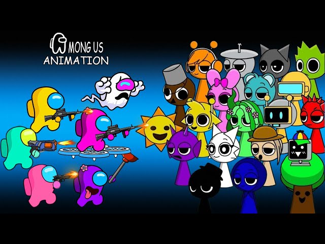 Top Among Us Vs All Horror Sprunki Family - Incredibox Sprunki | Among Us Animation