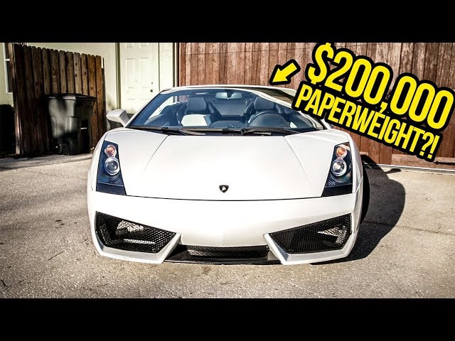 Here's The Stupid Reason Why My Cheap Lamborghini Can't Move