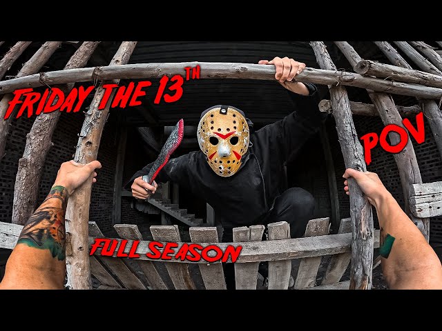 PAKOUR POV vs JASON VOORHEES IN REAL LIFE l FRIDAY THE 13TH l FULL SEASON (Parkour POV Horror Chase)