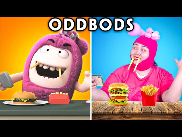 Oddbods Candy Vending Machine | Hot Air Baloon | Oddbods BEST Full Episodes! | Woa Parody