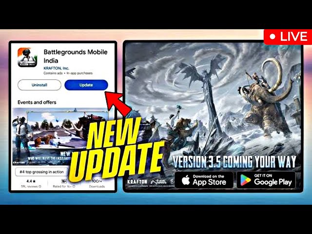 FINALLY 120 FPS IN BGMI 3.5 UPDATE | 3.5 Update Exploring On @RUSH__YT282 @BattlegroundsMobile_IN