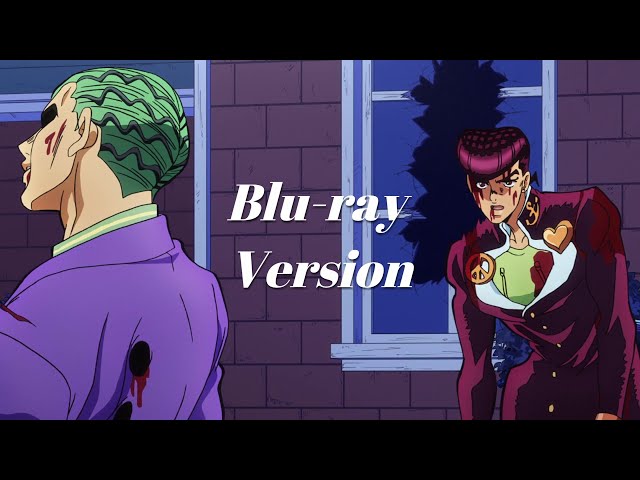 Josuke vs. Kira Yoshikage Blu-ray Version