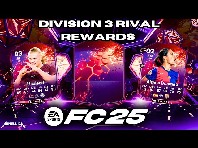 Division 3 Upgraded Rival Rewards EA Sports FC 25 Ultimate Team