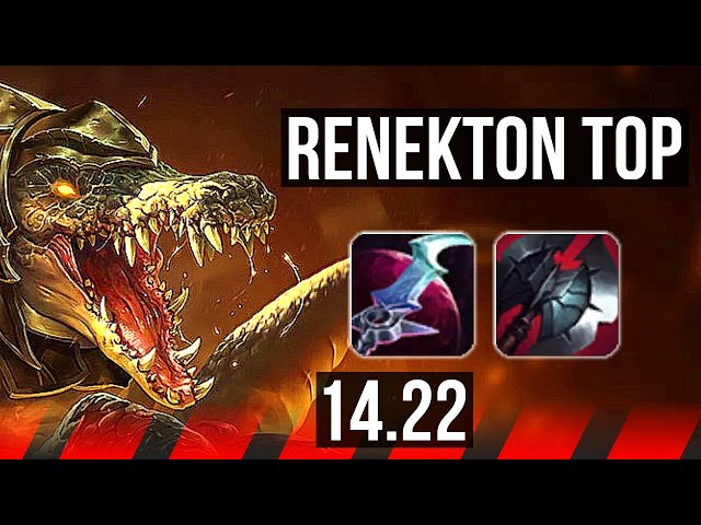 RENEKTON vs AMBESSA (TOP) | NA Grandmaster | 14.22