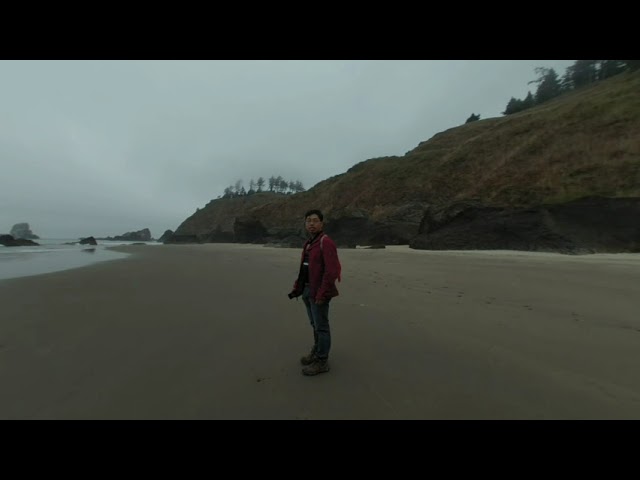 VR180 Travelogue - Cannon Beach