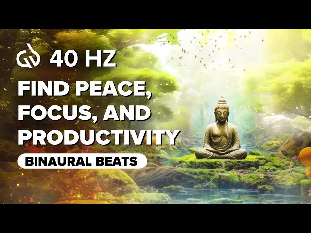 Find Peace, Focus, and Productivity: Get Into the Groove of Gamma Brain Waves!