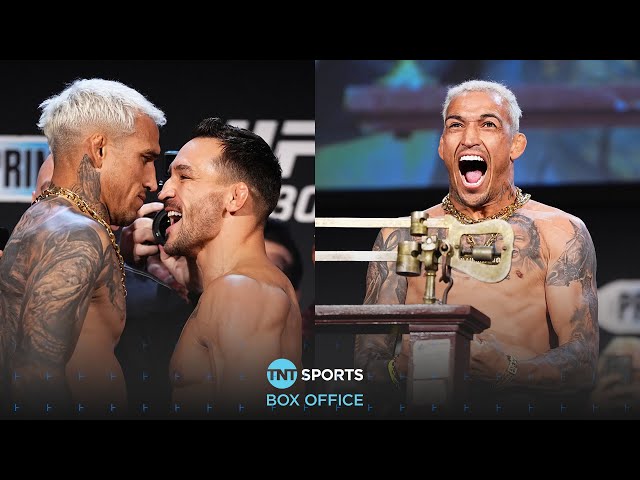 UFC 309: Ceremonial Weigh-in | Charles Oliveira vs. Michael Chandler 🏆