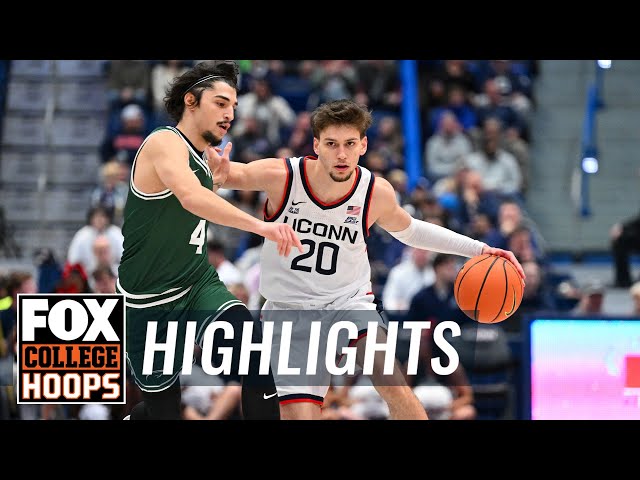 Le Moyne Dolphins vs. No. 3 UConn Huskies Highlights | FOX College Hoops