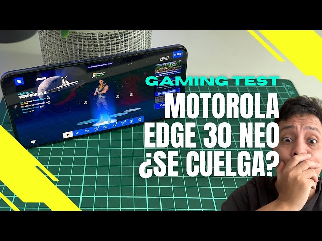 Motorola Edge 30 Neo: Prueba de rendimiento (Fortnite, Genshin Impact, PUBG Mobile)