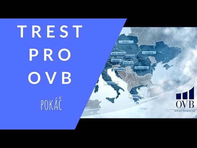 TREST PRO OVB - REAKCE NA 'OVB je zlo aneb Rada nad zlato'